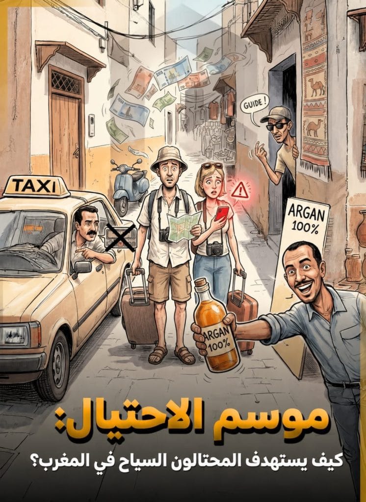 موسم الاحتيال: كيف يستهدف المحتالون السياح في المغرب؟