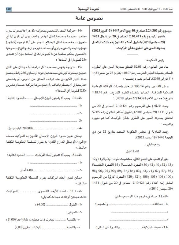Trottinettes électriques plafonnées à 25 km/h : les modifications du Code de la route entrent en vigueur 4 تعديلات جديدة لمستعملي "طروتينيت" - الجريدة الرسمية