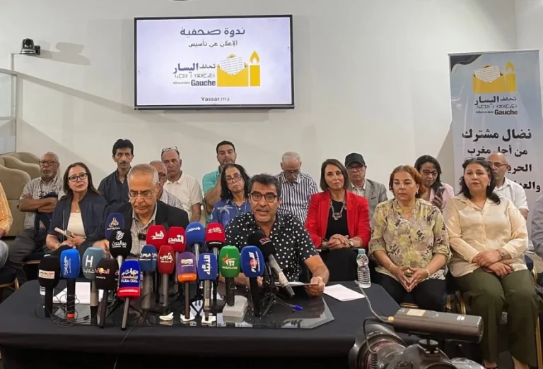 تحالف اليسار يرفض قرار تبادل السفراء ويدعو إلى إنهاء “التطبيع”