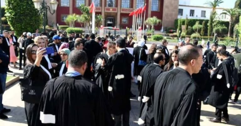 المحامون يعلقون احتجاجهم ابتداء من 7 أكتوبر ويراهنون على المرحلة المقبلة