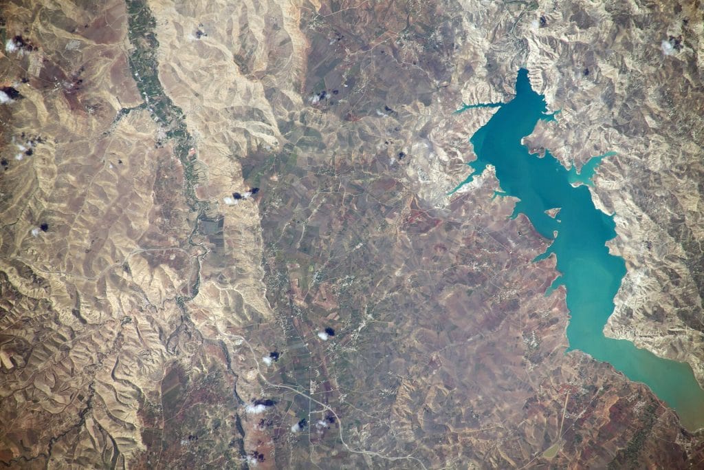 ISS 63 Idriss I Dam Morocco