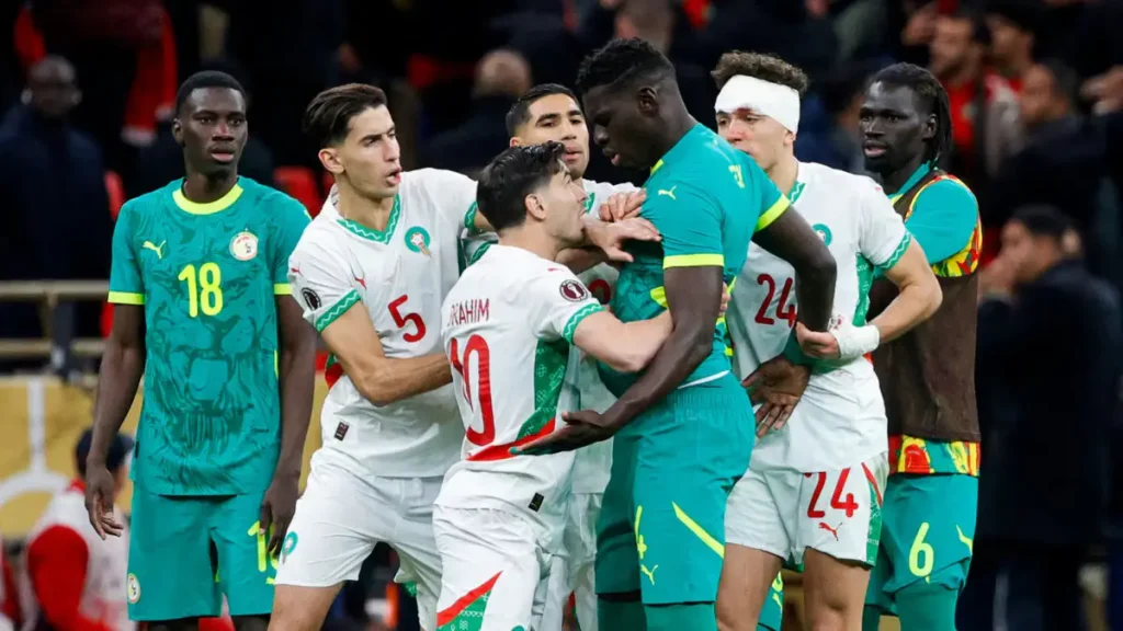 صورة ضمن نهائي كان المغرب 2025 الذي جمع منتخبي المغرب و السنغال. حقوق محفوظة