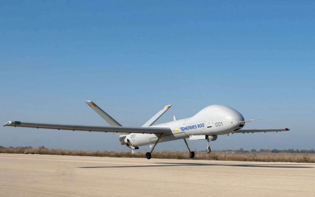 Hermes 900 Takeoff