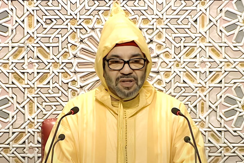 الملك محمد السادس في افتتاح لسنة تشريعية سابقة - الحقوق محفوظة