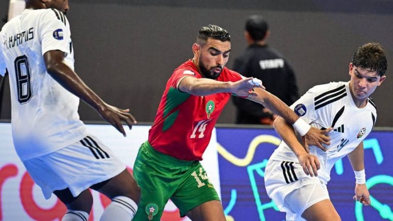 “أسود الفوتسال” يكتسحون ليبيا بسداسية ويبلغون نصف نهائي كأس إفريقيا